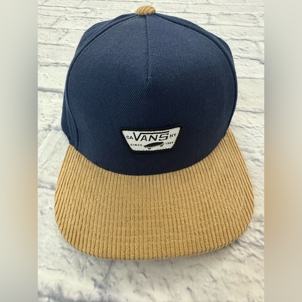 Vans Blue and Tan Cap